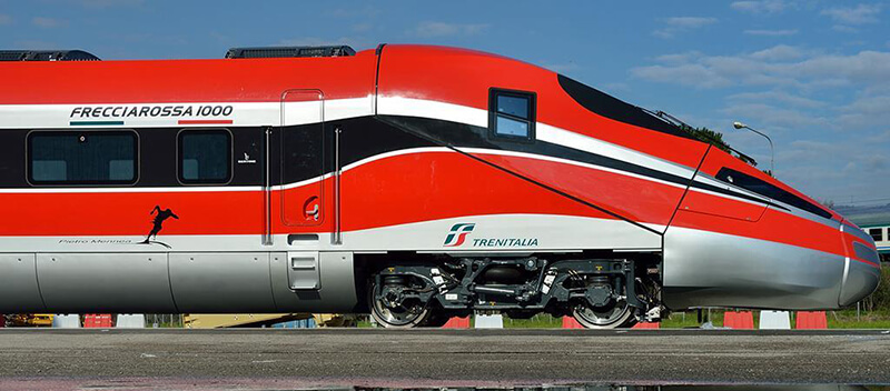 Modelo do Trenitalia na Itália