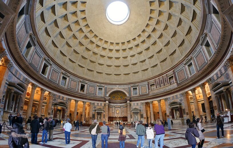 Interior do Panteão de Roma