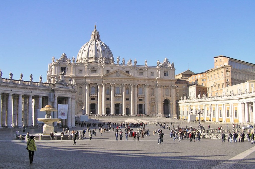 Piazza San Pietro em Roma