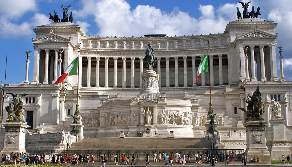 Monumento a Vítor Emanuel II em Roma