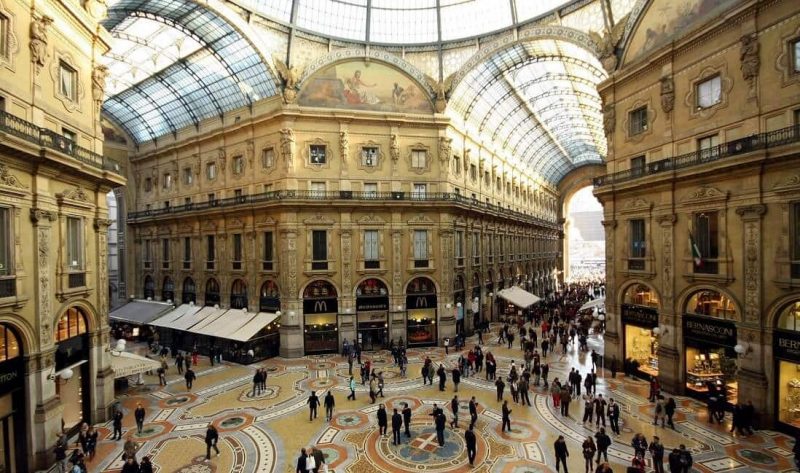 Galeria Vittorio Emanuele II em Milão