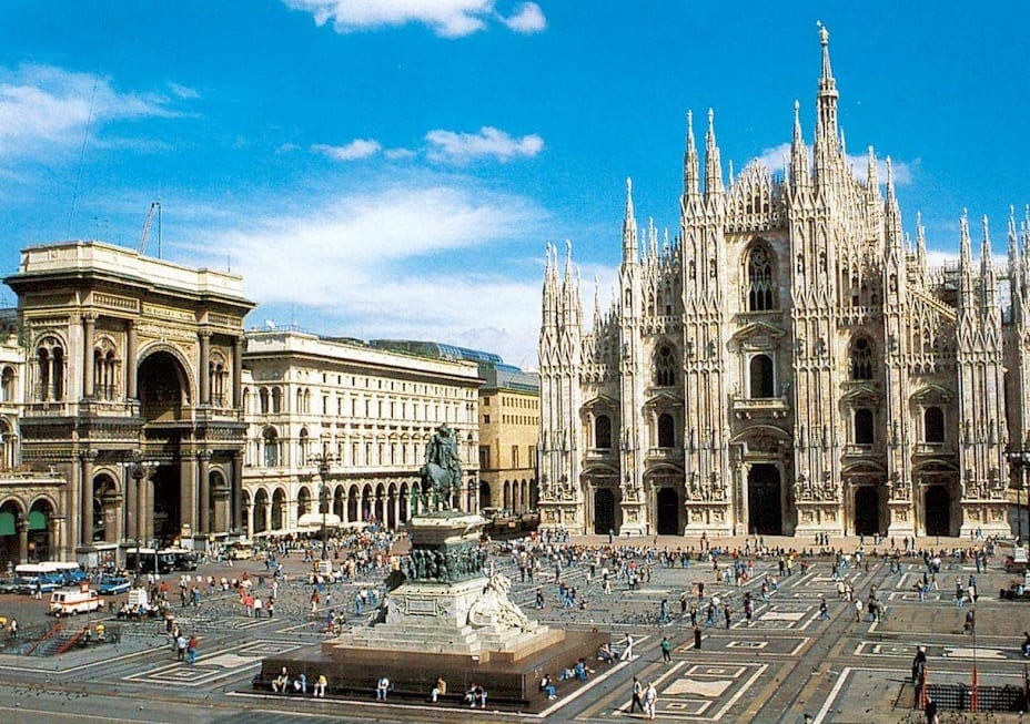 Ponto turístico em Milão