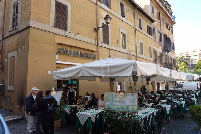 Restaurante Carlo Menta em Roma