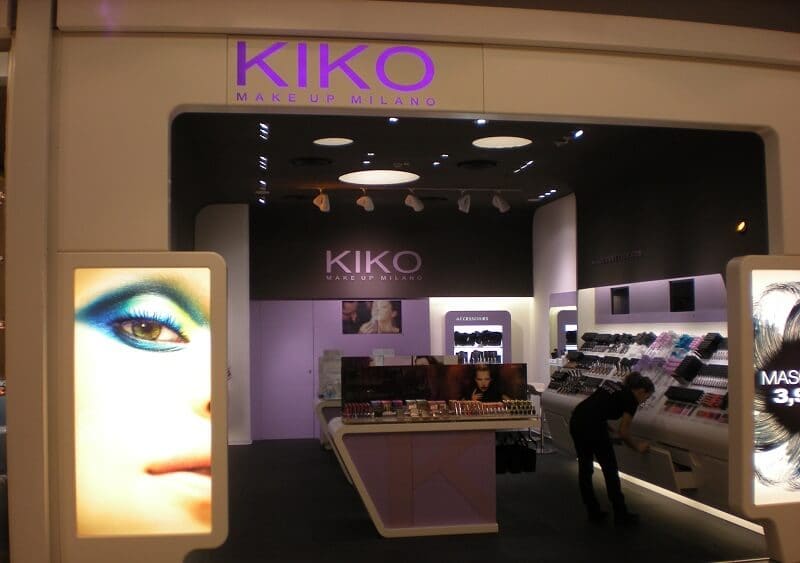  Loja de maquiagem Kiko em Roma 
