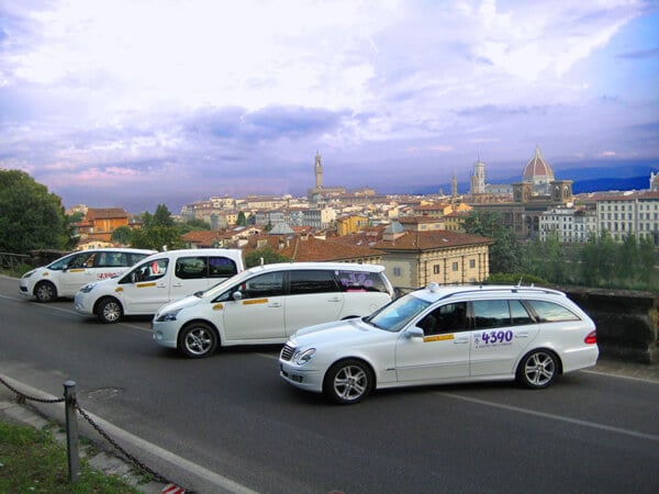 Táxis em Florença