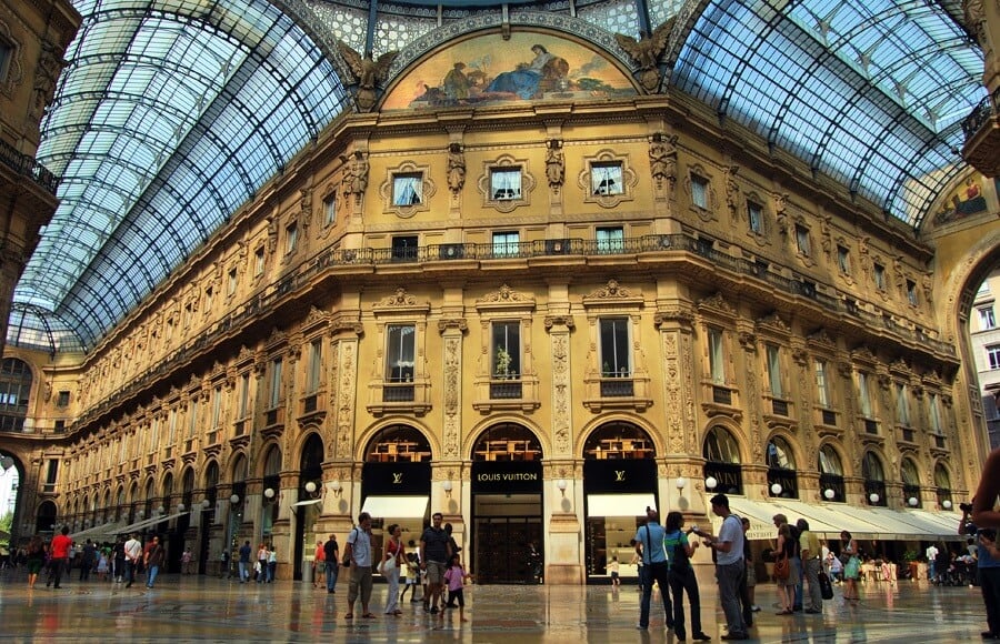 Galeria Vittorio Emanuele II em Milão