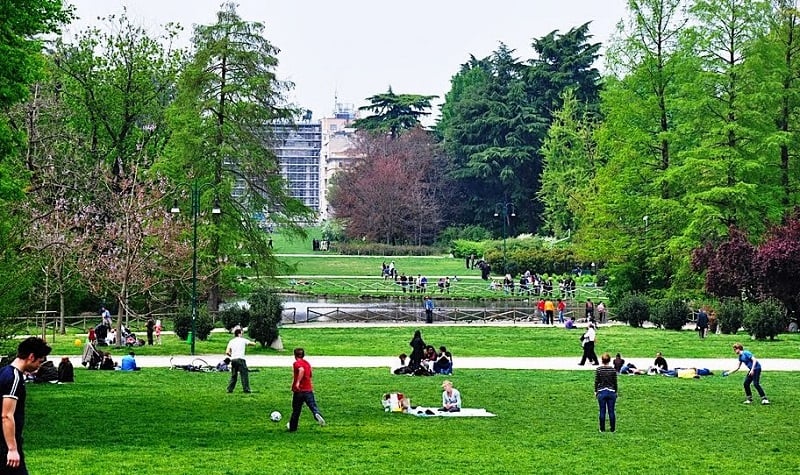 Parco Sempione em Milão