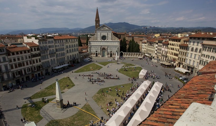 Piazza Santa Maria Novella em Florença