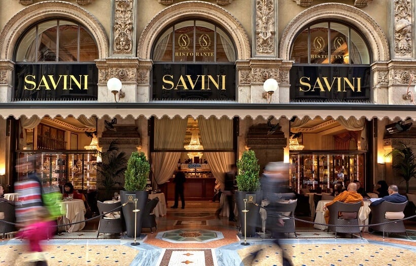 Restaurante Savini em Milão