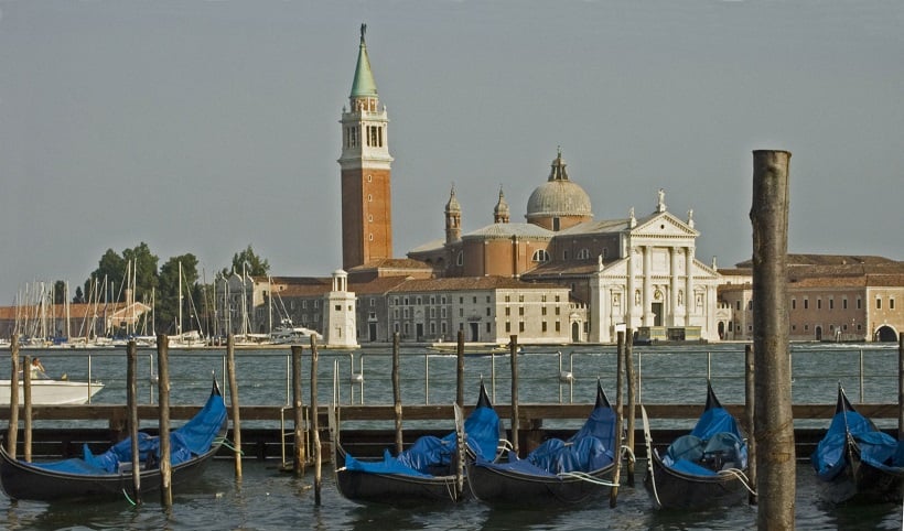 Pontos turísticos em Veneza