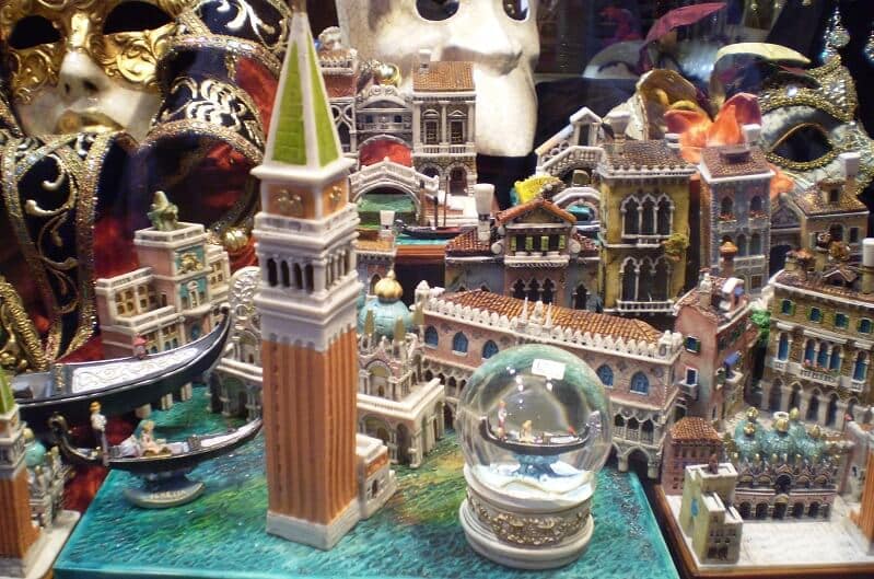Lugares para comprar lembrancinhas e souvenirs em Veneza
