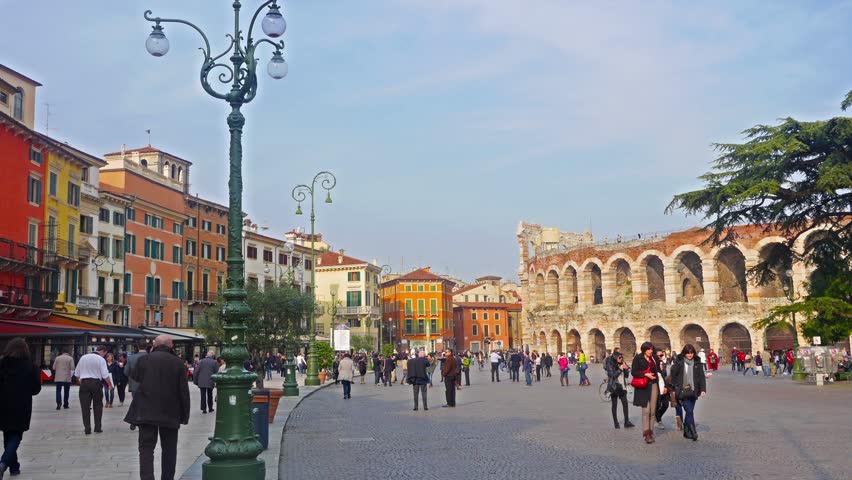 Piazza Brà em Verona