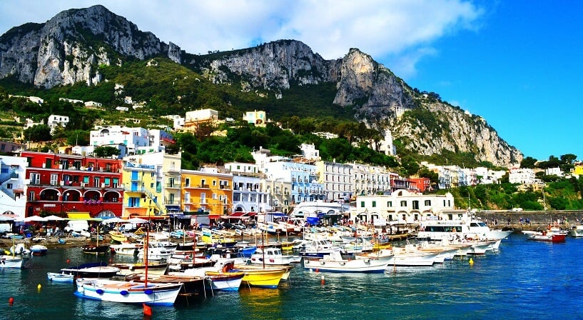 Capri na Itália