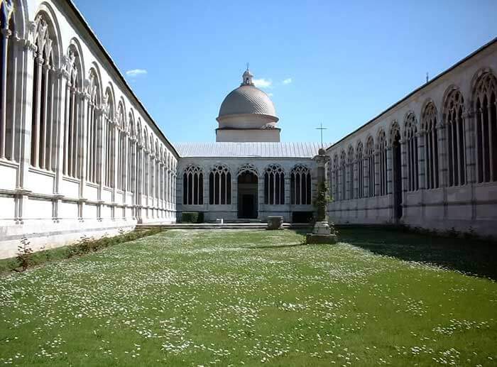 Ponto turístico Camposanto em Pisa