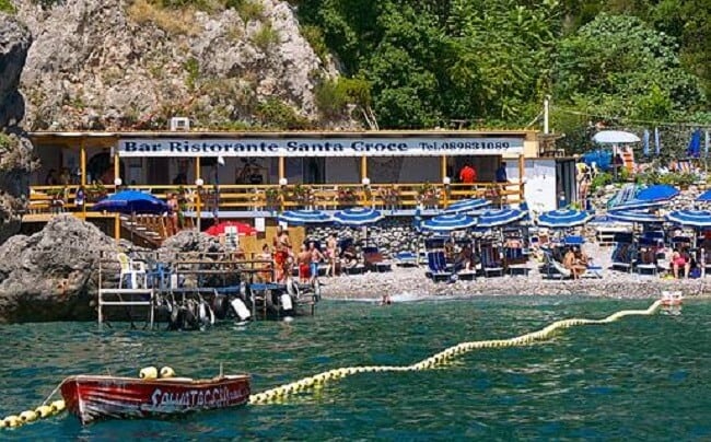 Diversão e entretenimento nas proximidades das praias em Amalfi