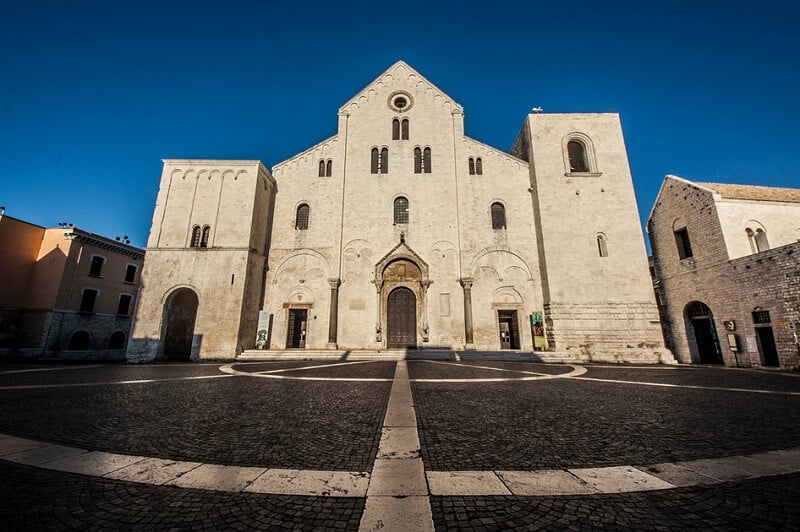 Basílica di San Nicola em Bari na Itália