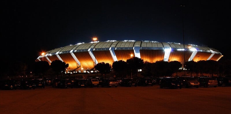 Estádio San Nicola em Bari na Itália