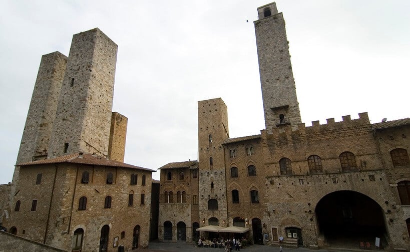 Bell Tower em San Gimignano