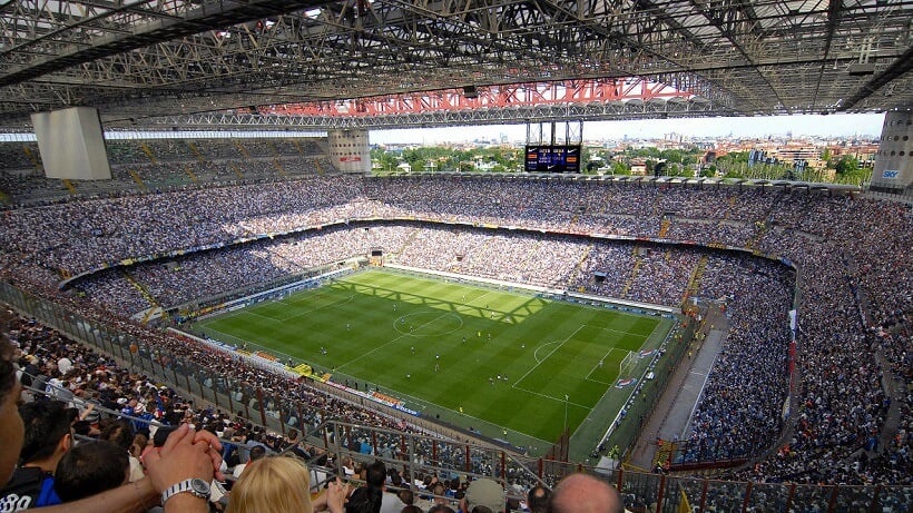 Estádio San Siro em Milão