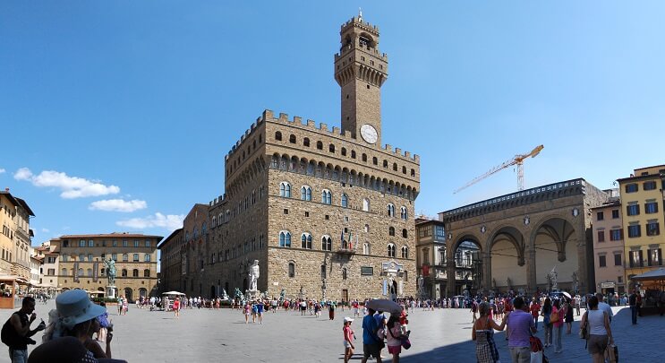 Piazza della Signoria em Florença 