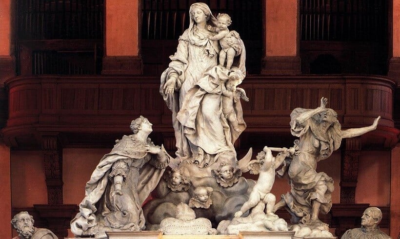 Altar da Basílica de Santa Maria della Salute em Veneza
