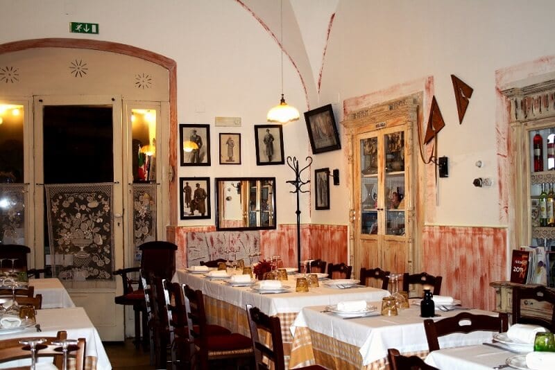 Restaurante Terramina em Bari na Itália