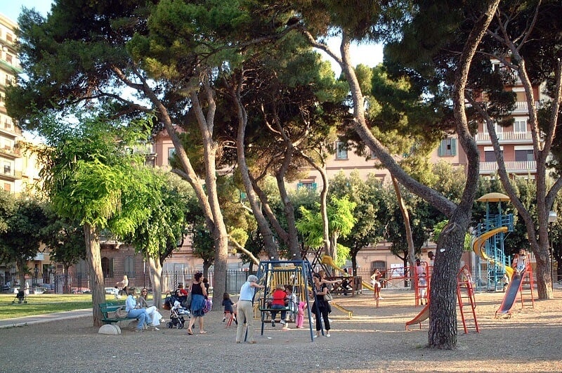 Parque Giardini Peripato em Taranto