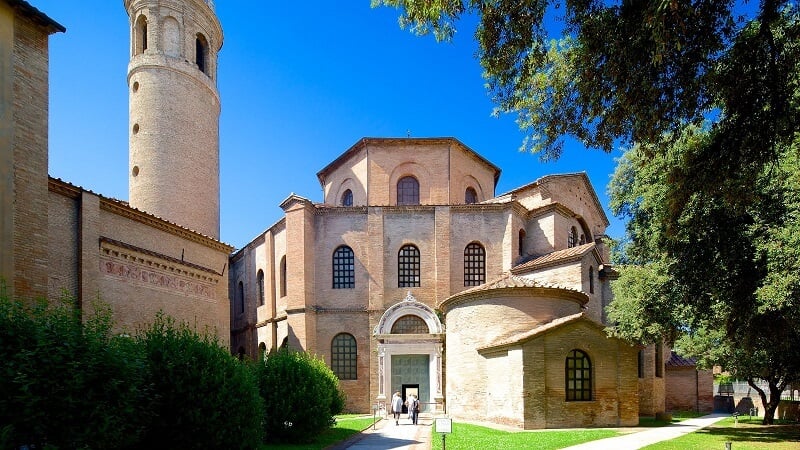 Basílica San Vitale em Ravena na Itália