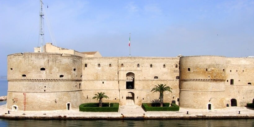 Castello Aragonese em Taranto 