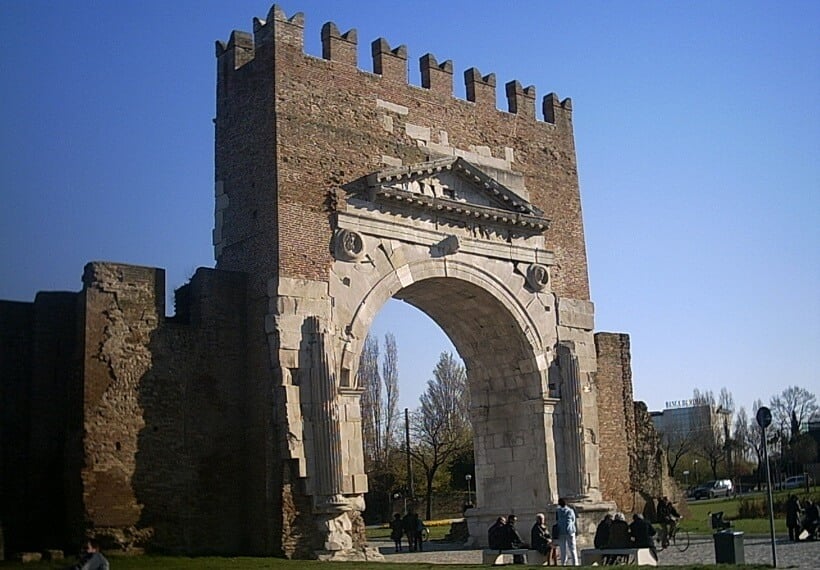 Arco de Augusto em Rimini