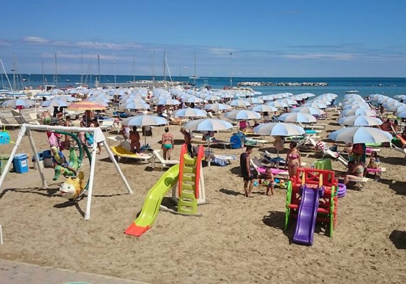 Praia Egisto 38 em Rimini