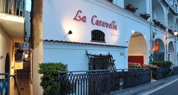 Restaurante La Caravella em Amalfi 