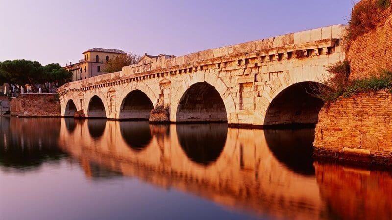  Ponte di Tiberio em Rimini