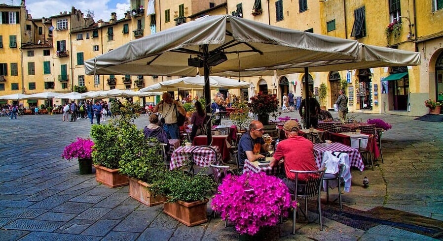 Restaurante em Lucca