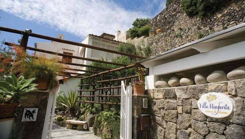  Restaurante Villa Margherita em Capri