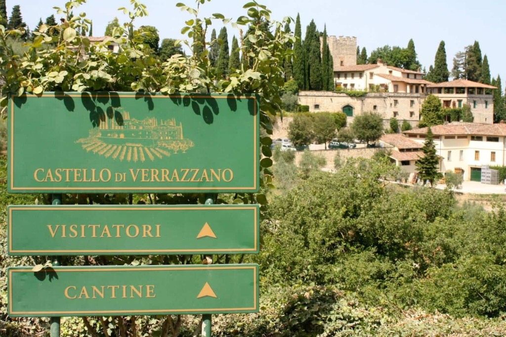 Vinícola Castello di Verrazzano em Chianti na Toscana 