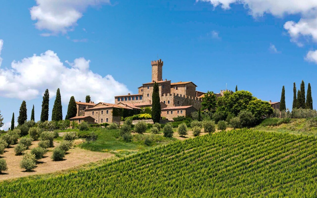 Vinícola Castello Banfi Wine Estate em Brunello 