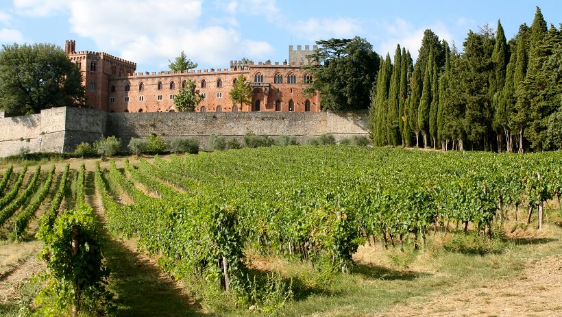  Vinícola Castello di Verrazzano na Toscana
