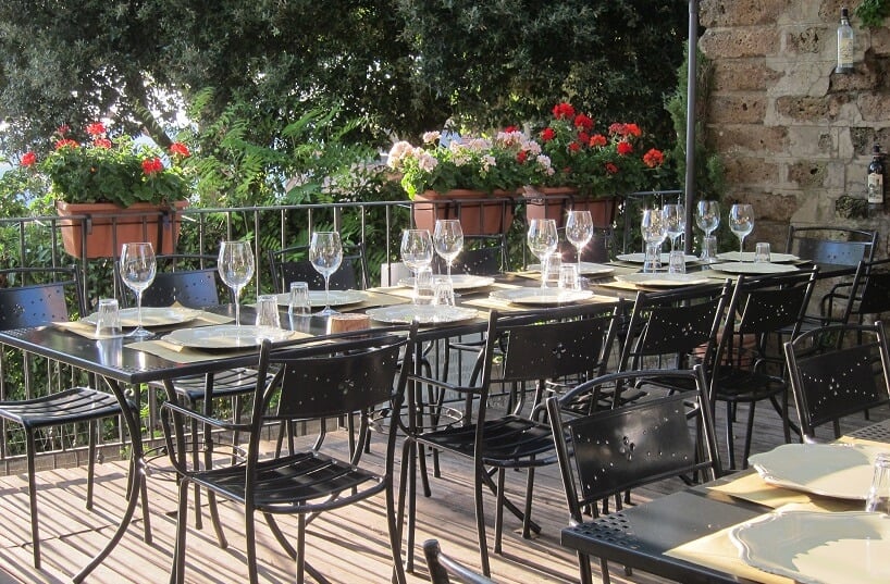 Restaurante da Cantina Gattavecchi em Montepulciano