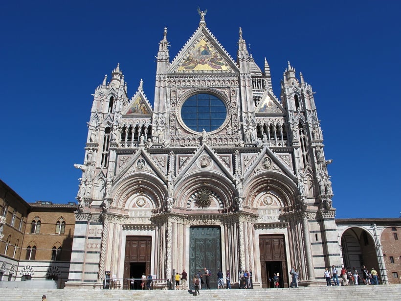 Fachada da Catedral de Siena