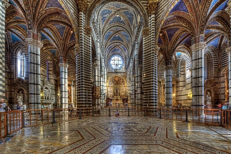 Interior da Catedral de Siena