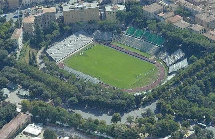 Estádio Artemio Franchi visto de cima