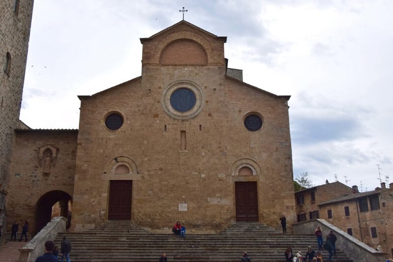 Fachada da Colegiada de San Gimignano