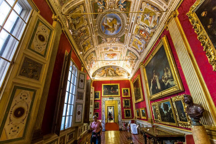 Galeria Palatina em Florença