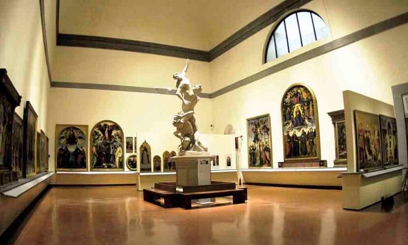  Obras expostas na Galeria Accademia em Florença 