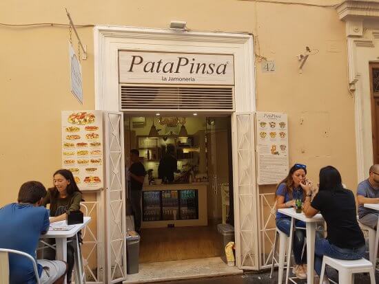 Restaurante Patapinsa em Roma