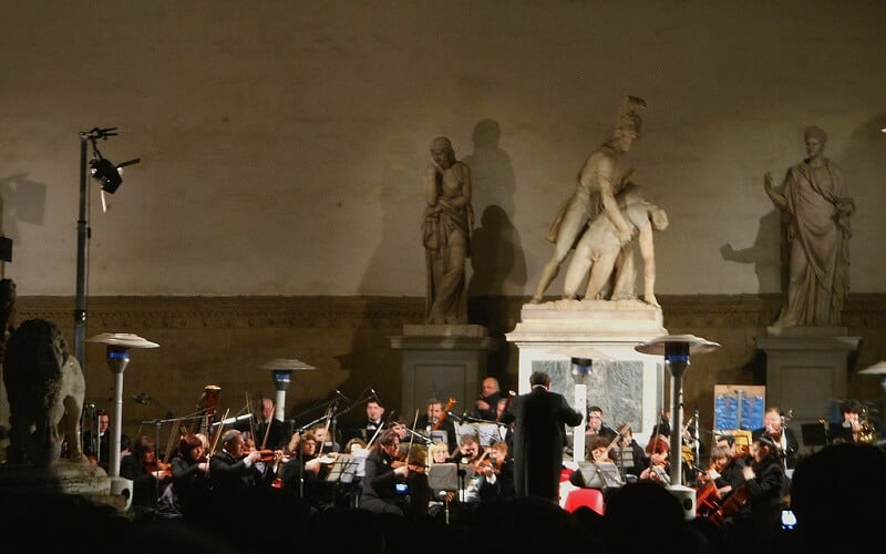 Concerto de Ano Novo em Florença na Itália