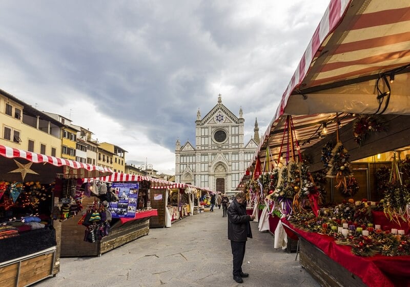 Mercado de Santa Croce em Veneza