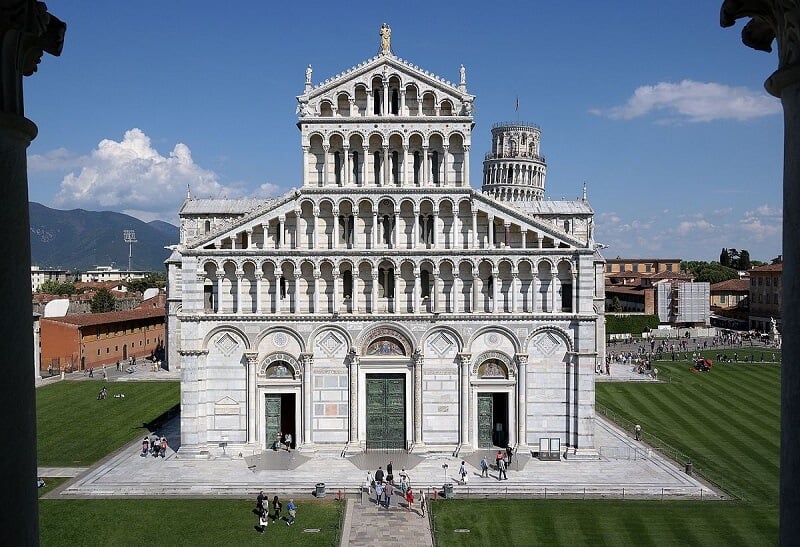 Catedral di Santa Maria Assunta em Pisa na Toscana