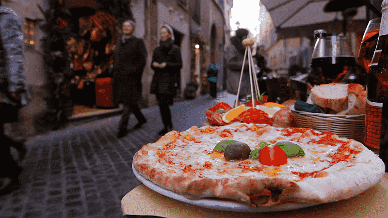 Tradicionais e típicas pizzas italianas